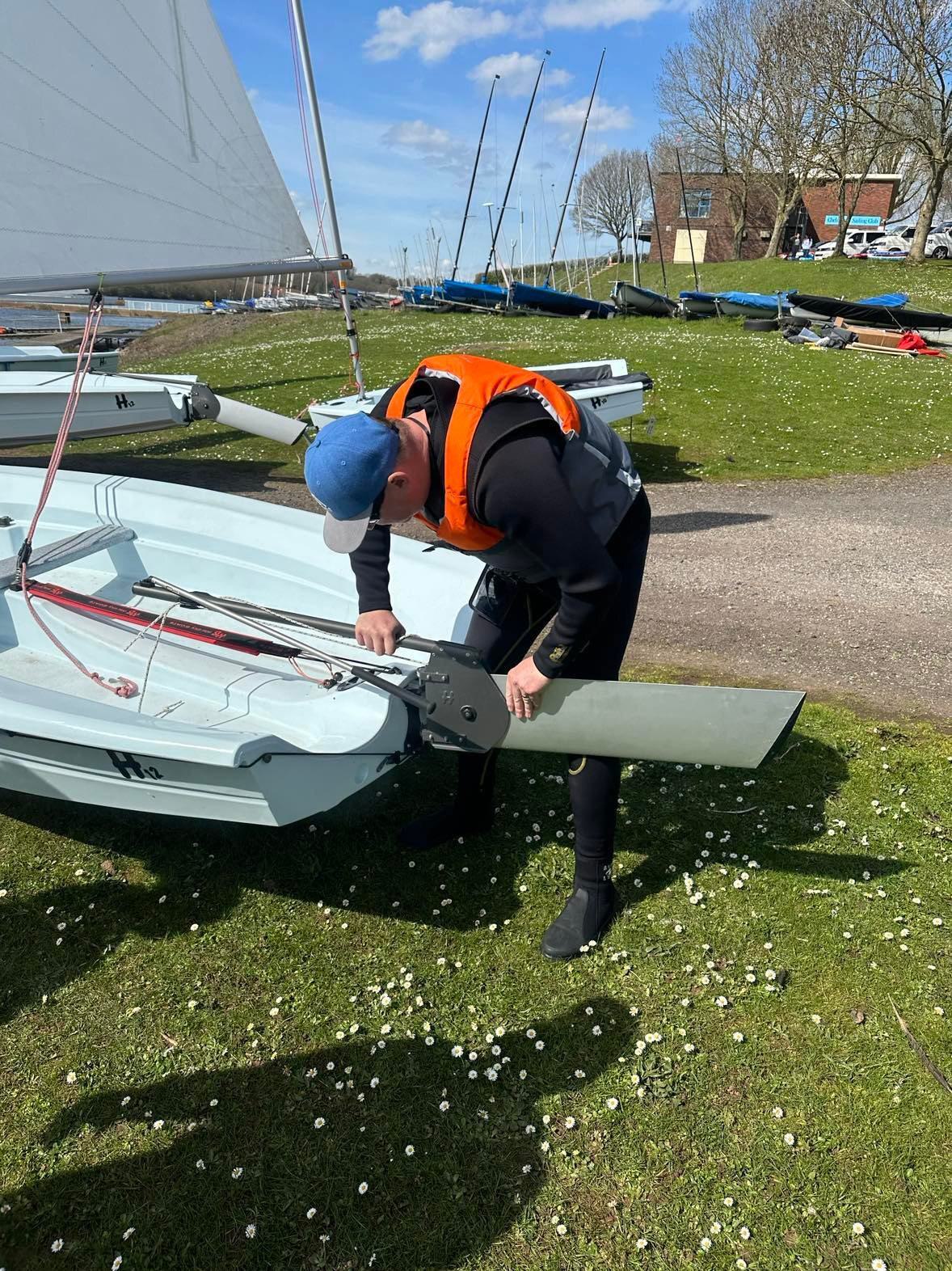 Fitting a Rudder